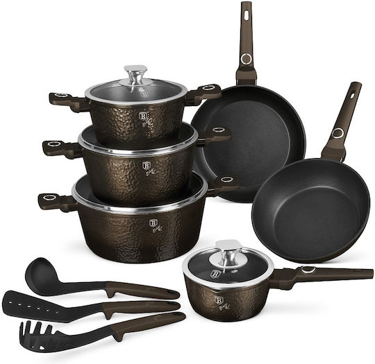Berlinger Haus Primal Gloss Collection Cookware Set 6 Pieces Berlinger Haus Primal Gloss Collection Cookware Set 6 Pieces