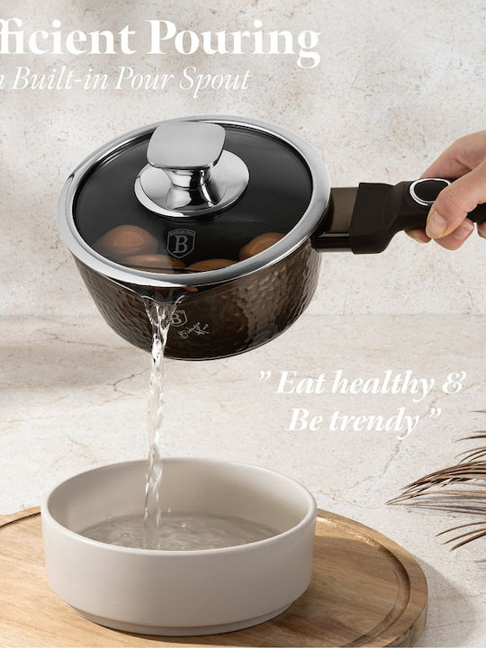 Berlinger Haus Primal Gloss Collection Aluminum Cookware Set Primal Gloss With Non-Stick Coating 6 Pieces