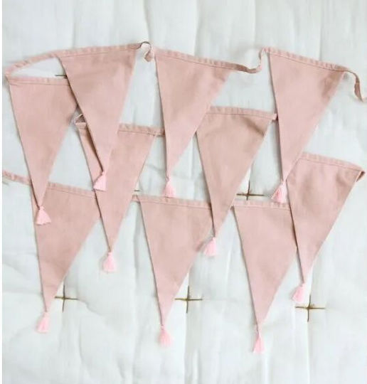 Fabric Garland Disty Pink A Little Lovely Company