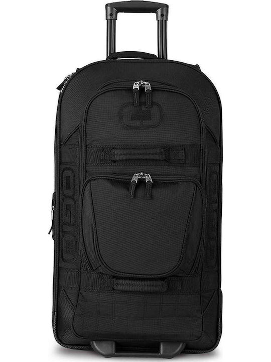 Ogio Terminal Geantă Mare Valiză De Călătorie Din Material Textil Neagră Cu 2 Roți Înălțime 74 Cm