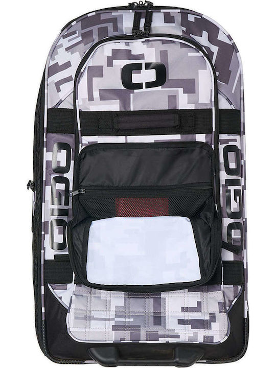 Ogio Terminal Geantă Mare Valiză De Călătorie Din Material Textil Neagră Cu 2 Roți Înălțime 74 Cm