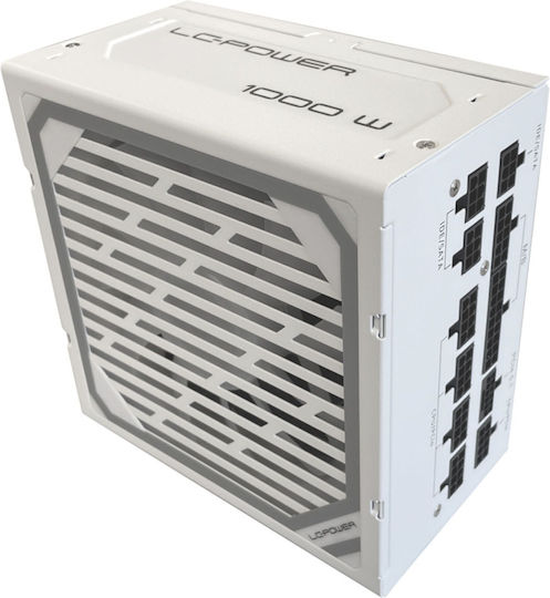 LC-Power LC1000MW rev. 3.1 1000W Λευκό Τροφοδοτικό Υπολογιστή Full Modular 80 Plus Gold