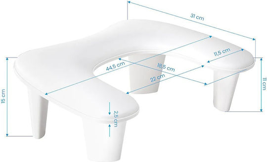 Momo Manicure Armrest White-0152014