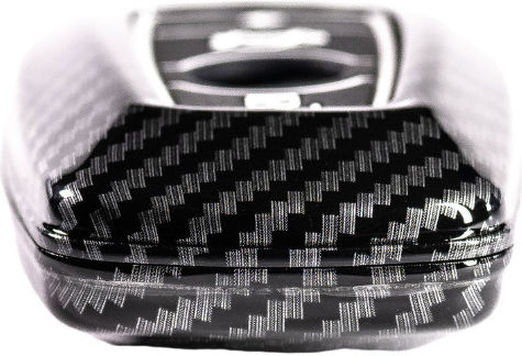 Husă Cheie Carbon Compatibilă cu Cheia Bmw X1 X3 X4 I3 M3 M4 M5 M6 Seria 1 3 5 6 7 Luvlu