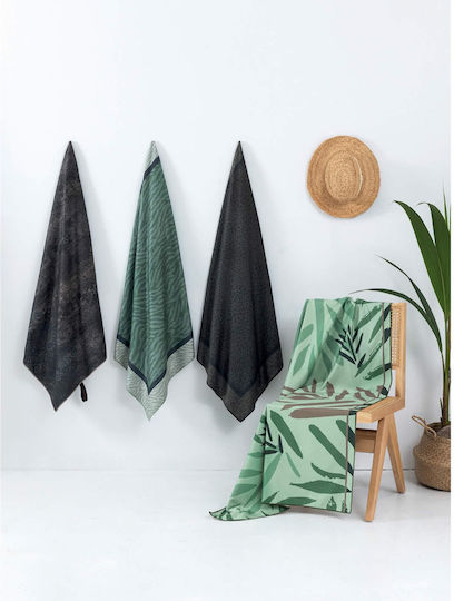 Palamaiki Mikrofasertuch Körper 200gr/m² Schwarze 90x160cm
