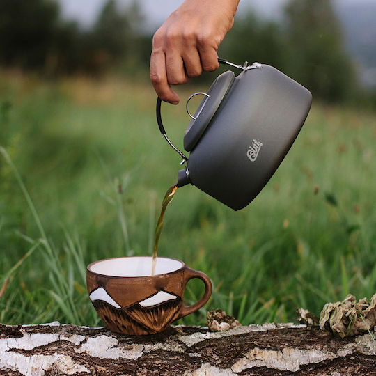 Esbit Vas Pentru Camping Fierbător Din Aluminiu 1400ml