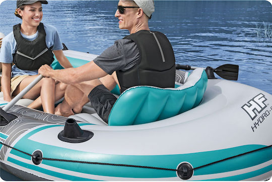 Bestway Adventure Elite X5 Inflatable Boat 5 People with Oars & Pump 364x166cm