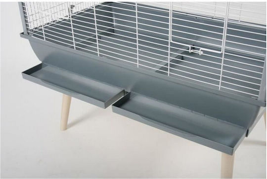 Zolux Bird Cage Neo Jili H80 Gray 78x48x81cm