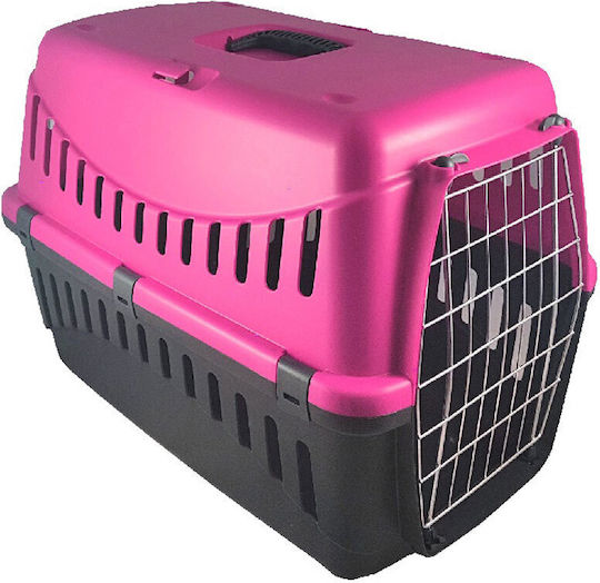 MP Bergamo Gipsy Pink Dog Transport Cage 58x38x38cm