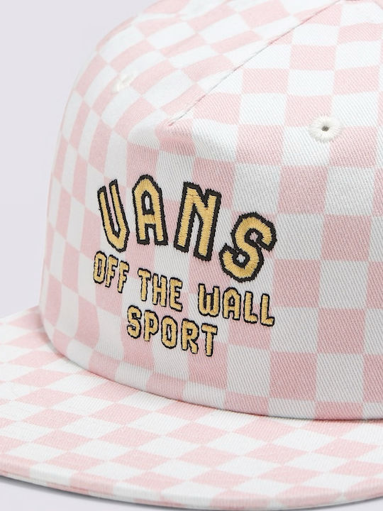 Vans Kids' Jockey Fabric Snapback Hat Pink