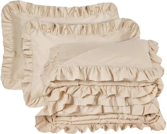 Das Home Set Übergröße 4Stück 240x270cm Daily 3168 Taupe