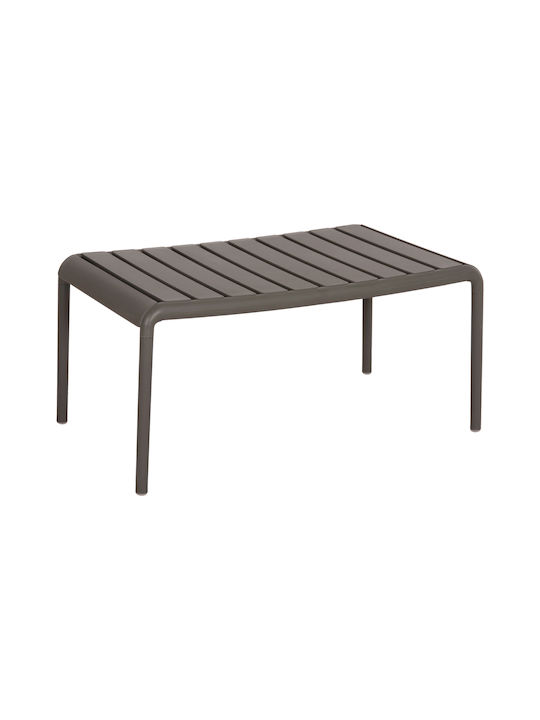 Tisch Zusammenklappbar Korver Dark Olive 100x60x64cm