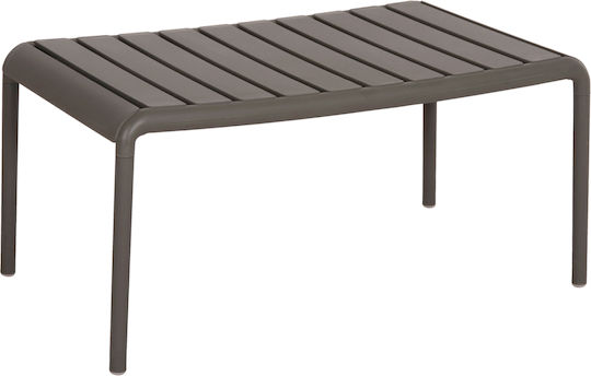 Korver Auxiliary Outdoor Foldable Polypropylene Table Natural 100x60x64cm