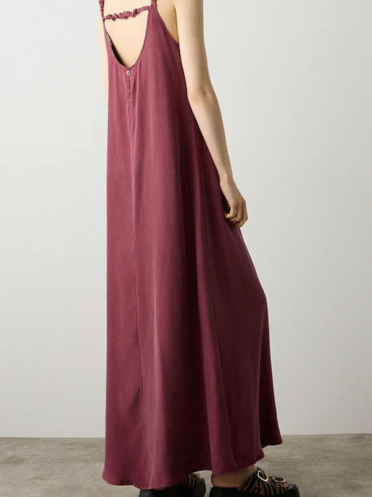 Summer Maxi Dress Bordeaux