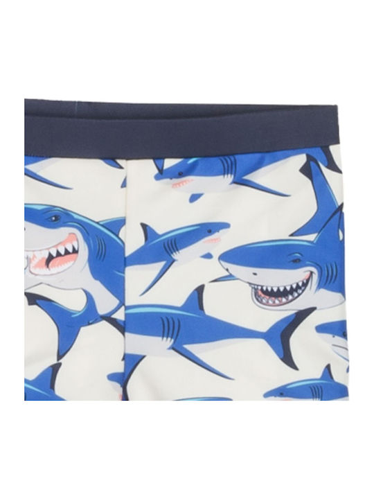 Joyce Sharks Детски Бански Къси панталони за плуване Ecru