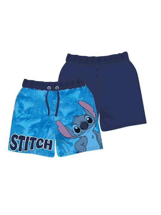 Stamion Stitch Kids Swimwear Swim Shorts Blue