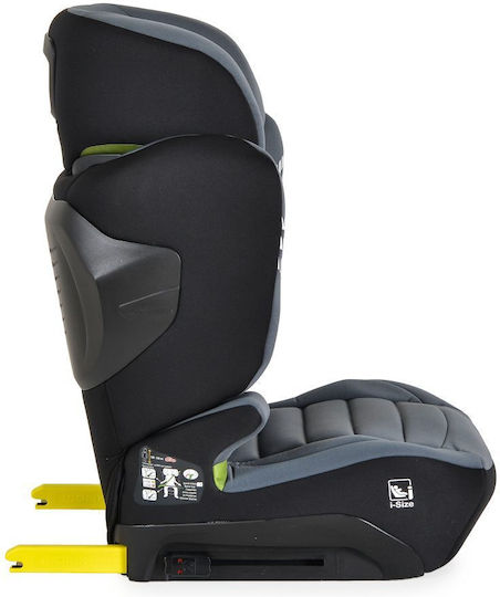 Cangaroo Performance Scaun Auto pentru Copii High-back Booster i-Size cu Isofix Space Grey 15-36 kg