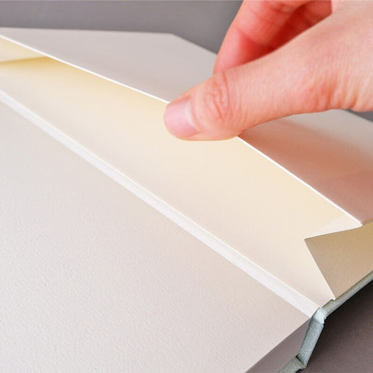 Mnemosyne Notebooks A5 Bullet 240 Sheets with Dots with Hard Cover Gray
