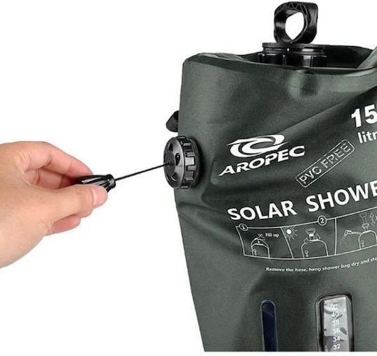 Aropec Solar Shower for Camping 15lt