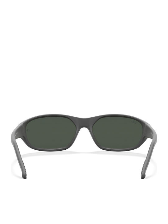 Ray Ban Daddy-O II Мъжки Слънчеви Очила с Черна Пластмасова Рамка и Зелени Стъкла RB2016 W2578