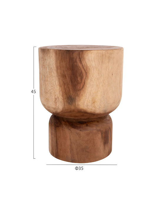 Scaune Camera de zi Lemn Febryd Natural 35x35x45buc