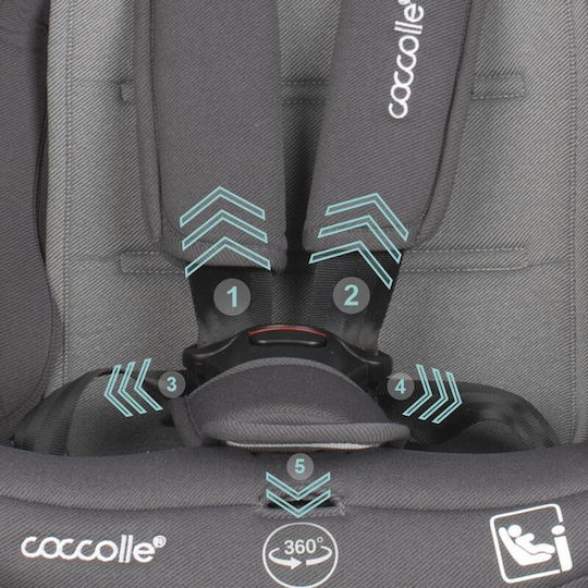 Coccolle Nyota Baby Car Seat i-Size with Isofix Diamond Black 0-36 kg