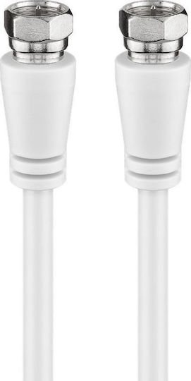 Goobay Καλώδιο До Сателитен F-Connector мъжки - Мъжки F-конектор 2м (58816)