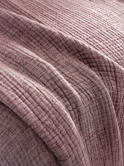 Aigaion Super Soft Покривало Кингсайз Burgundy 250x240см