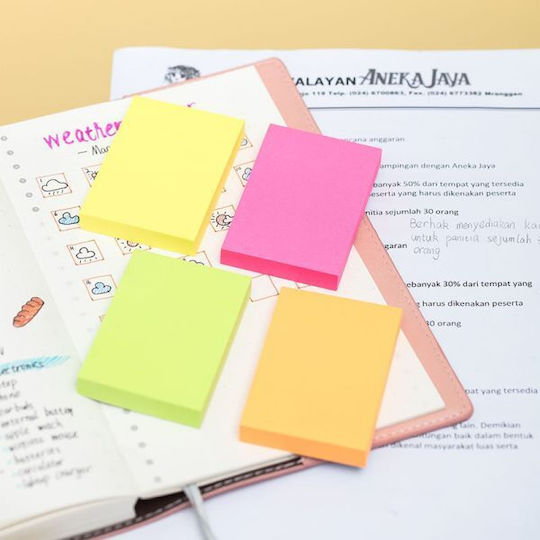 Stick'n Sticky Notes 76x51mm 100 Sheets