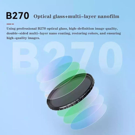7artisans Filter Farbig / Variable ND Durchmesser 77mm für Kameraobjektive
