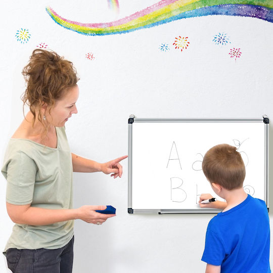 Costway Magnet Notice Board 50x35cm