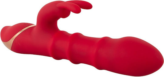 You2Toys Вибратор Заек с Дистанционно Управление 23.7см Червен