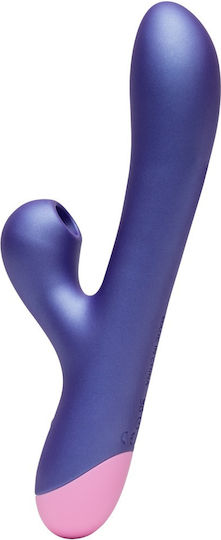 Romp Δονητής Rabbit με Απομακρυσμένο Έλεγχο with Pulsator 22cm Μωβ