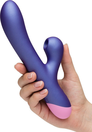 Romp Δονητής Rabbit με Απομακρυσμένο Έλεγχο with Pulsator 22cm Μωβ