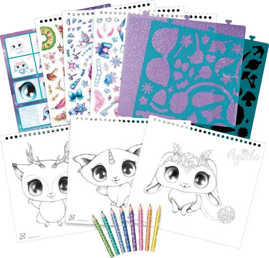 Nebulous Stars Set de Colorat