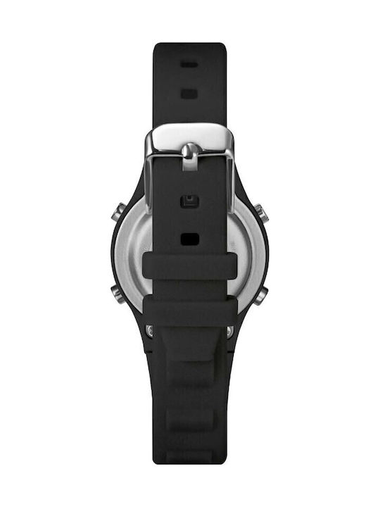 Timex Kinder-Digitaluhr mit Kautschuk/Plastikarmband Schwarz