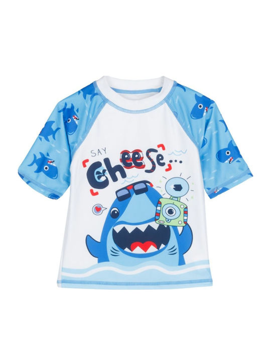 Joyce Costum de baie pentru copii Set White-sky blue