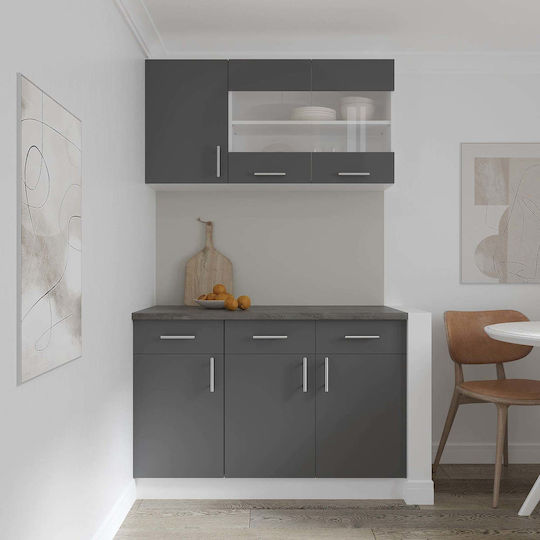 cu Blat de Lucru Anthracite/white 80x50x80buc