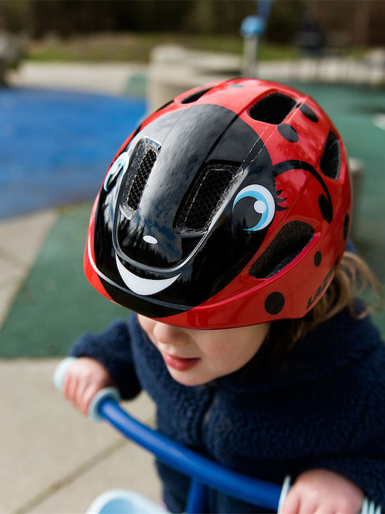 Lazer Pnut KC Kids' Helmet for City Bike Red