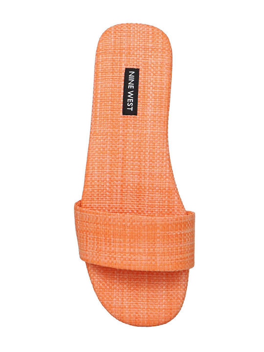 Lolipop2 Women's Flat Sandals in Orange Color