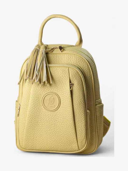 Damentasche Rucksack Gelb