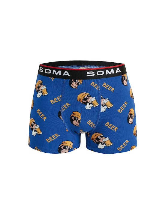 Herren Boxershorts Blue 1Packung