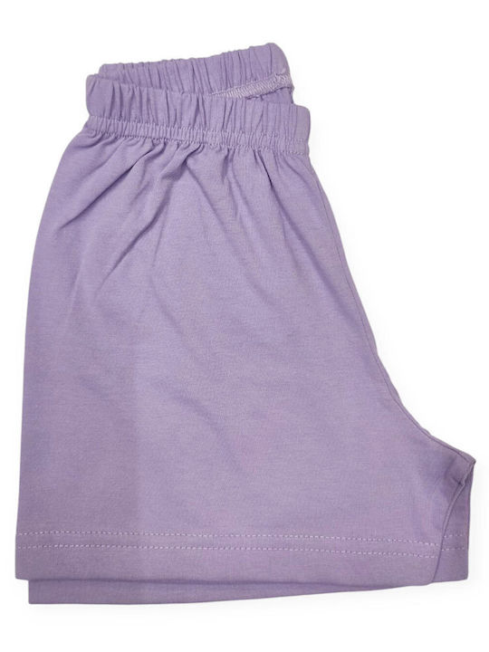 Natura Kids' Pajamas Summer Lilac Stitch