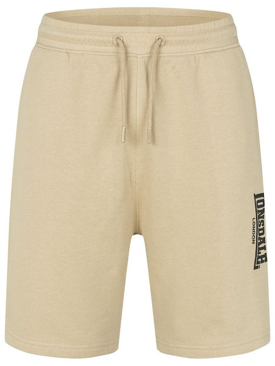 Fringford Men's Athletic Shorts Sand/black