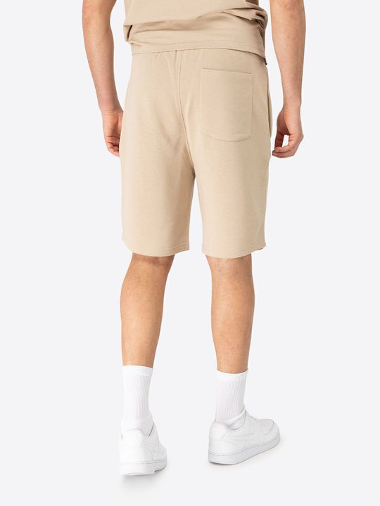 Fringford Men's Athletic Shorts Sand/black