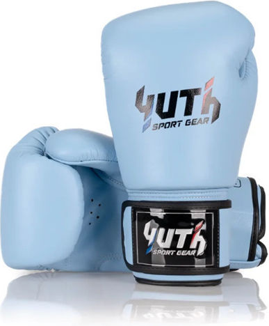 Yuth Boxing Gloves Leather for Match Pink