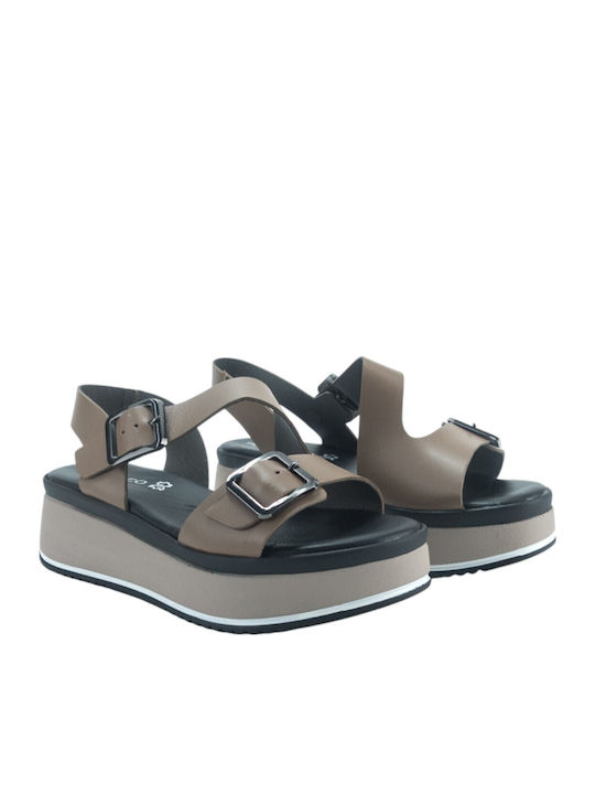 Women's Platform Shoes Brown