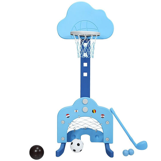 Costway Indoor & Outdoor Basketball Hoop with Stand & Ball