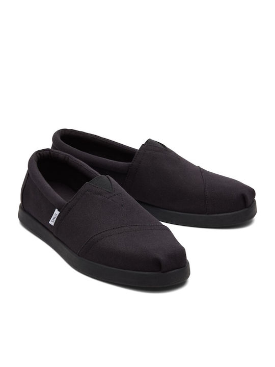 Alpagrata Men's Espadrilles in Black Color