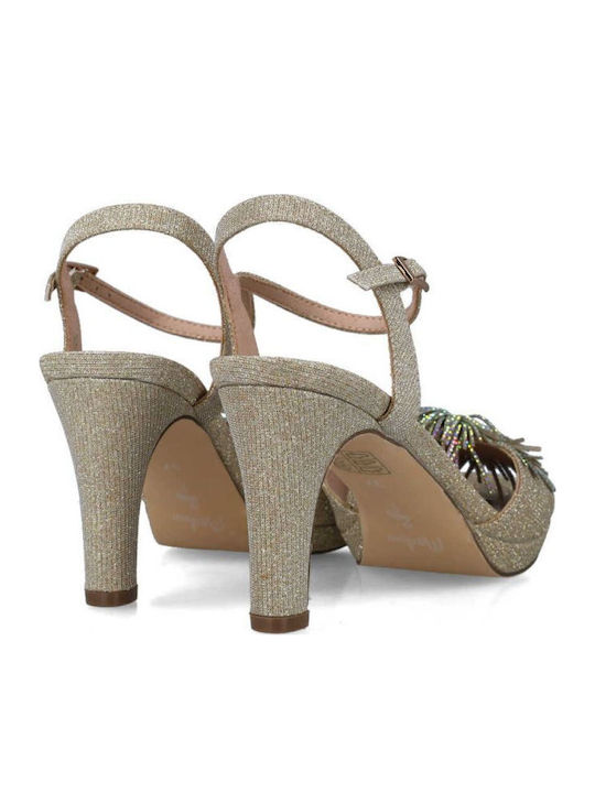 Sandalen Gold